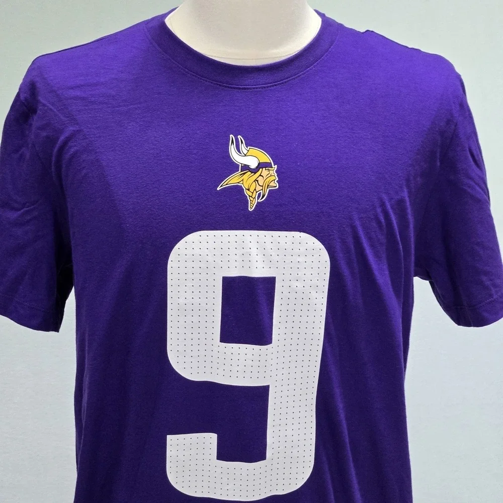 Nike Minnesota Vikings #9 McCarthy T‎ Shirt Mens M Purple NFL Football NWT